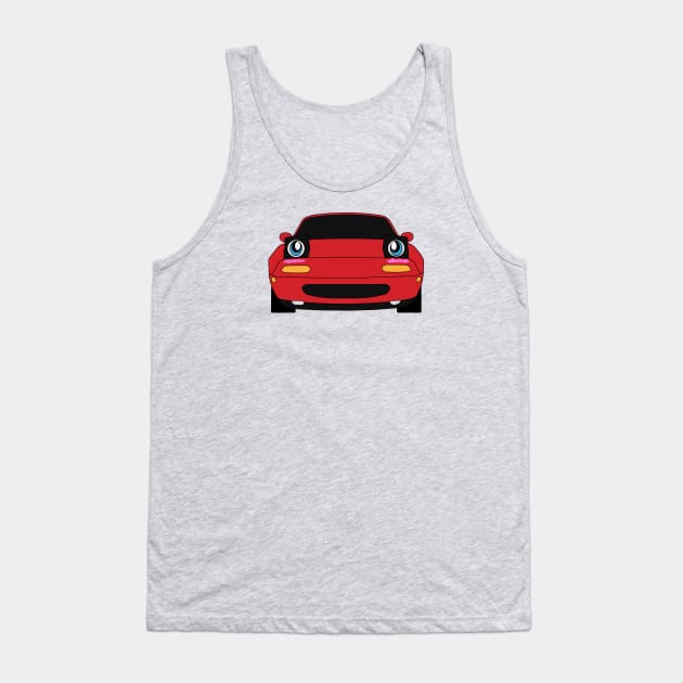 Anime Miata - Kawaii Tank Top by mudfleap